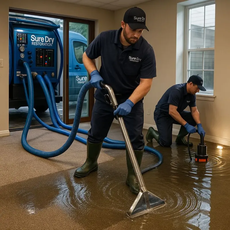 Water Extraction and Removal process in Upland, PA